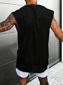 Manfinity Homme Áo thun nam - màu đen - Xem 2