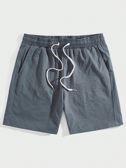 Guys Drawstring Waist Slant Pocket Shorts
