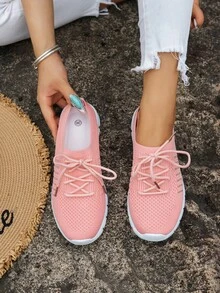 Damen atmungsaktive Lässig Slip-On Sneaker für den täglichen Gebrauch