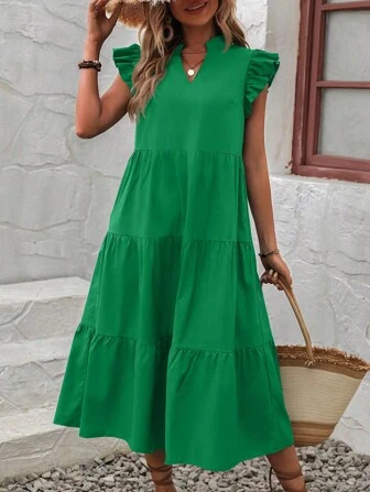 Breezaya Elegant Casual Holiday Black Spaghetti Strap Wide Leg Jumpsuit