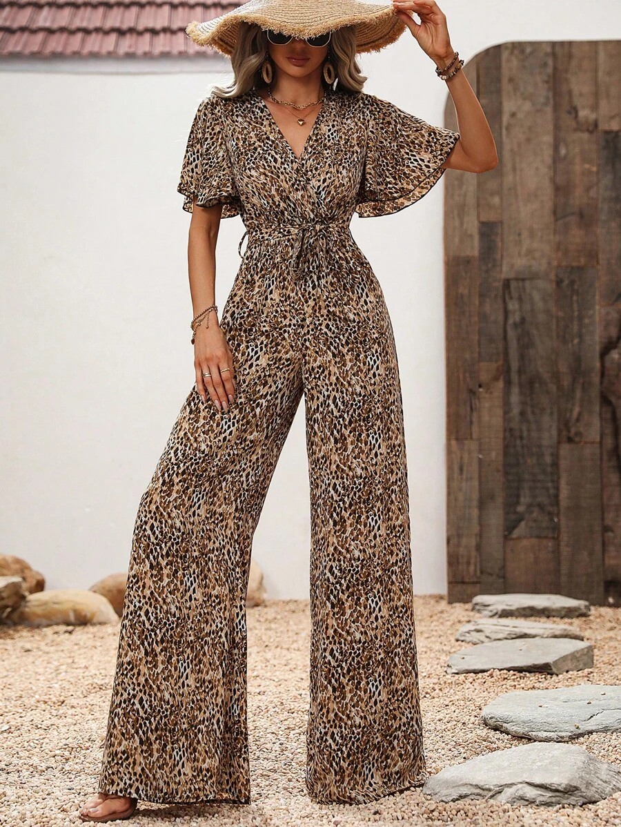 Breezaya Áo liền quần nữ Thắt lưng Trọn gói Tất cả trên in Giải trí - Nhiều màu - Xem 1