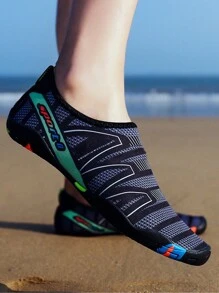 Women's Outdoor Sport Sneakers & Water Shoes With Alphabet Pattern - Black - View 1