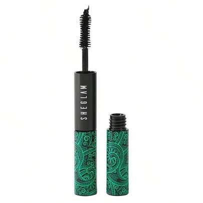 SHEGLAM All-In-One Volume & Length Mascara 2 In 1 Waterproof Volumizing Dual-Ended Brush Lengthening Curling Thick Lash Lifting Long Lasting Mascara Eye Makeupmascara Brand Beauty Makeup Face Paint Cosmetic For Women Girls Perfect For Spring Summer Ideal For Y2K Fancy Fashion Suitable For Birthday Mother'S Day Gift Rave Party Ready Best Color