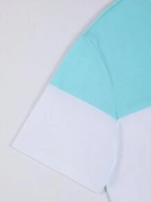 Manfinity Homme Áo thun Nam Khối Màu Lá thư Giải trí - Nhiều màu - Xem 4