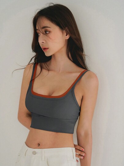 DAZY Contrast Binding Sports BH view 5