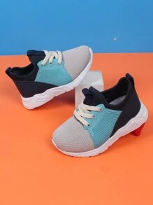 1pair Fashionable Basic Casual Comfortable Baby Sports Shoes
