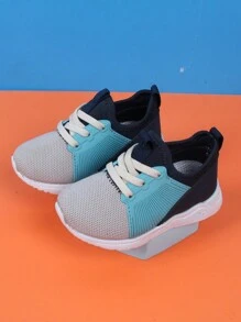 1pair Fashionable Basic Casual Comfortable Baby Sports Shoes