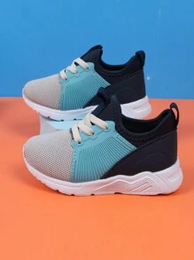1pair Fashionable Basic Casual Comfortable Baby Sports Shoes