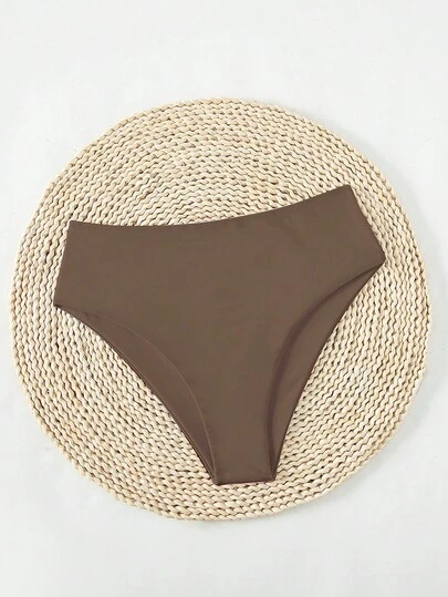 Swim SPRTY Quần bikini trơn màu mới mùa xuân/hè 2026