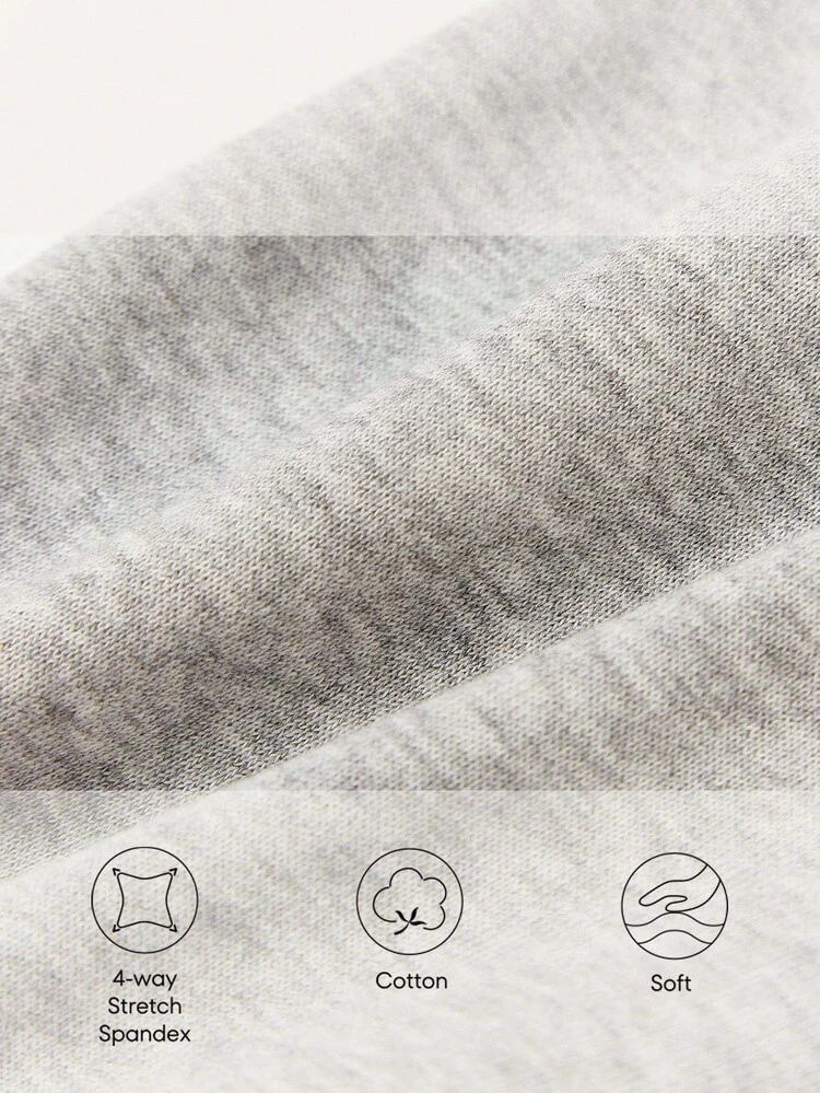 Baby Boy Letter Graphic Track Shorts