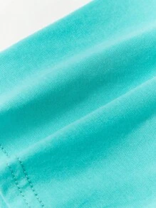 Cozy Pixies 男嬰條紋印花字母補丁細節T恤和短褲 - 彩色 - 查看 11