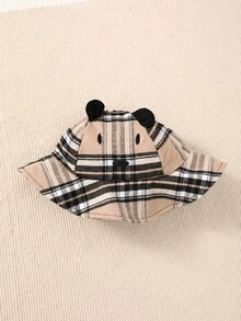 兩件套男寶寶休閒可愛開襟長袖連體衣和帽子秋冬 - 黑色 - 查看 8