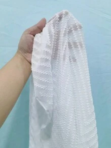 SHEIN Frenchy 素色前紐扣襯衫和短褲 - 白色 - 查看 7