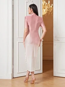 Modelyn 漸層緊身連衣裙 - 彩色 - 查看 2