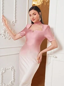 Modelyn 漸層緊身連衣裙 - 彩色 - 查看 5