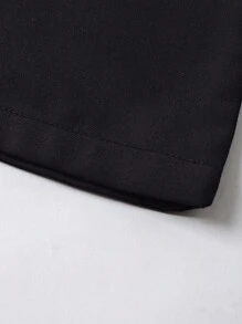Pantalones de traje formal ajustado para niños, adecuados para recitales de piano, eventos escolares, bodas, fiestas de cumpleaños, etc. Confeccionados para adolescentes, color negro, tallas de 4 a 16 años - Negro - Ver 9