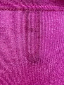 SHEIN Slayr 素色褶邊緊身連衣裙 - 玫紅色 - 查看 8