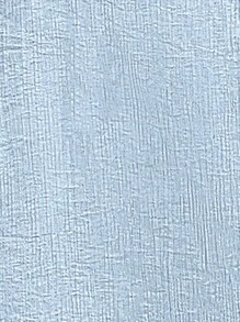 SHEIN LUNE Thả vai Nút phía trước Áo sơ mi - Màu xanh nhạt - Xem 7