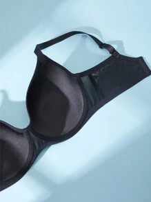 LUVLETTE Plus Dream Curve Air Full Coverage T-Shirt Bra - Black - View 9