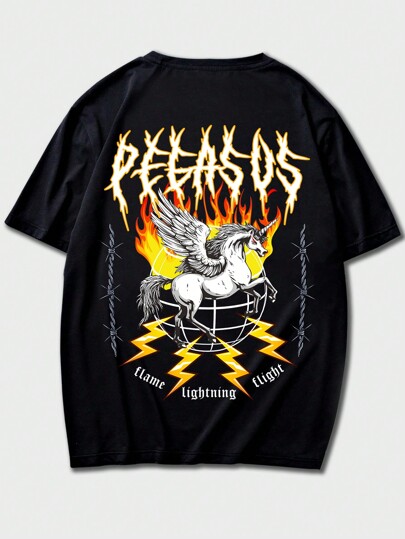 Street Life Guys Pegasus Graphic Tee