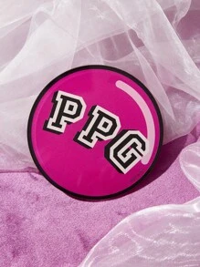 THE POWERPUFF GIRLS X SHEIN 4入组/套PMMA杯墊,卡通圖案桌墊餐桌