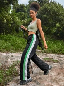 In My Nature Quần thẳng nhiều màu không thấm nước cho nữ cho các hoạt động ngoài trời, trang phục thường ngày, đi làm trong thành thị - màu đen - Xem 5