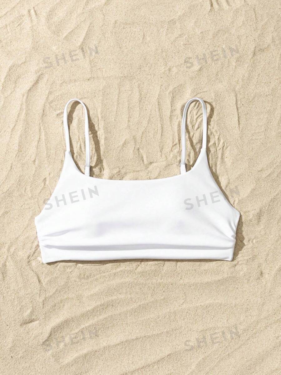 Swim Basics Sutien de bikini simplu pentru plajă de vară