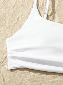 Swim Basics Sutien de bikini simplu pentru plajă de vară