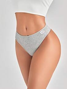 Snug Zone 4 packs Ensemble de culottes sexy et côtelées