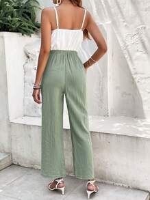 SHEIN Frenchy Färgblock Enkel Overall - Multifärgad - Visa 2