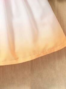 Cô Gái Trẻ Bóng Vai cung Nếp uốn Váy Dây - Nhiều màu - Xem 3