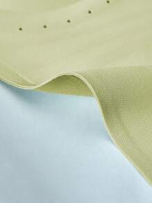 LUVLETTE Dream Curve 2ndSkin Wireless Plunge Lounge Silicone No Show Bra - Green - View 10