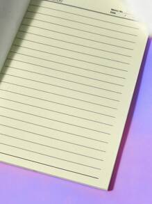 ROMWE X Care Bears 1 Máy tính xách tay đồ họa hoạt hình A5, Sổ tay nhật ký dễ thương dành cho học sinh, trường học - Nhiều màu - Xem 3