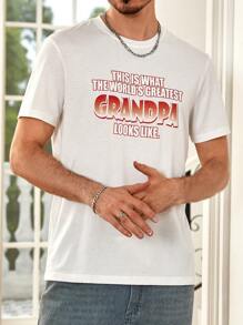 Manfinity Hypemode Men Slogan Graphic Tee