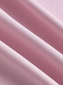 SHEIN MOD 雞心領口泡泡袖前打結洋裝 - 淺粉色 - 查看 4