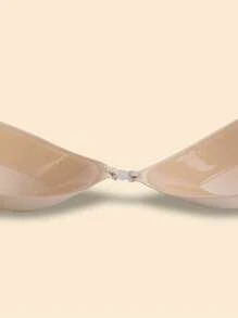 Sujetador adhesivo unicolor - Albaricoque - Ver 7