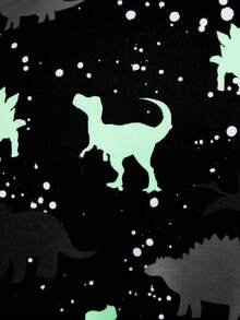 SHEIN Chàng trai trẻ In áo có mũ Lỏng lẻo phù hợp Thoải mái Giải trí Áo nỉ - Nhiều màu - Xem 5