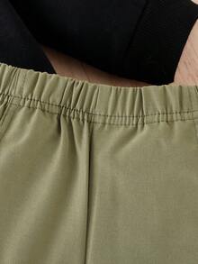 Đứa bé trai Đồ họa Chữ cái Áo nỉ & Túi có nắp Quần - Nhiều màu - Xem 8