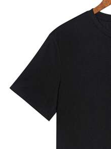 Men Letter Graphic Tee - White - View 4