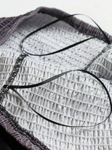 Celure Plus Ombre Ruffle Hem Tube Top - Multicolor - View 6