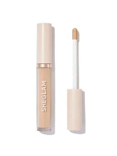 SHEGLAM Like Magic 12Hr Full Coverage Concealer-Chantilly  Matte Liquid Concealer Long Lasting Brightening Color Corrector Weightless All-Day Long Lasting Hydrating Concealer Brand Beauty Makeup Face Paint Cosmetic For Women Girls Perfect For Winter Ideal For Y2K Fancy Fashion Suitable For Birthday Christmas Gift Party Ready Best Color