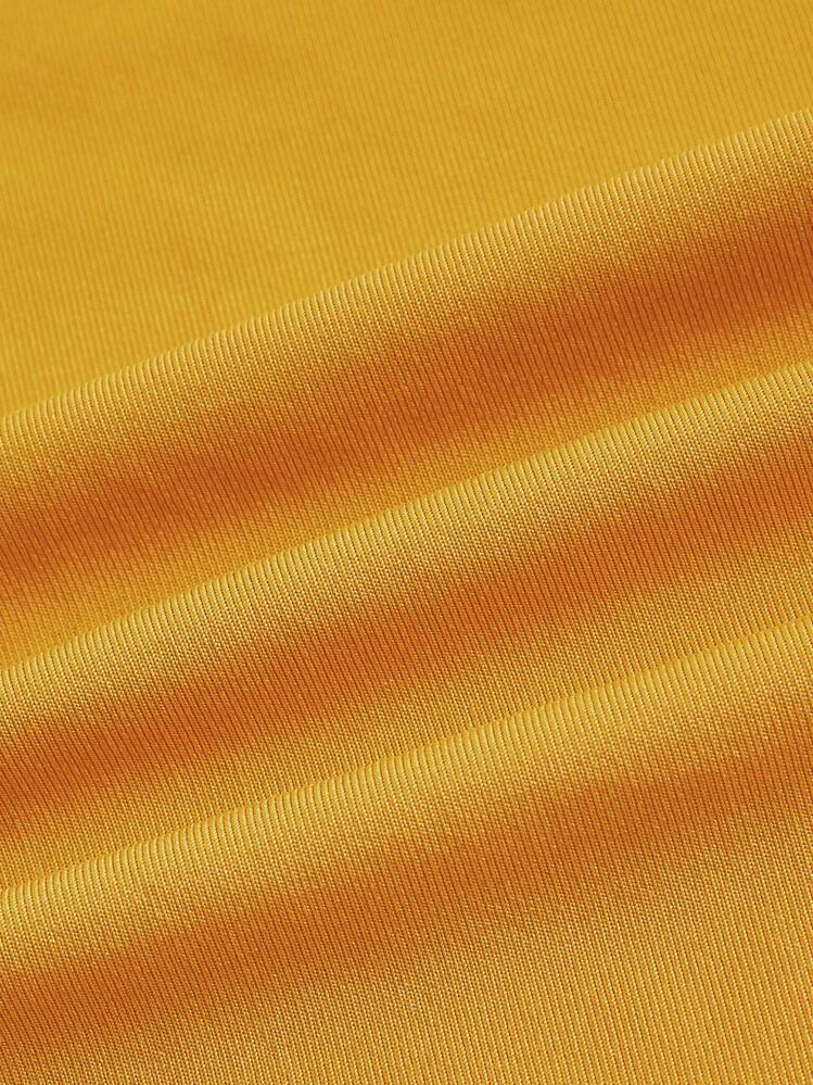 SHEIN BASICS Top Bandeau Unicolore - Jaune citron - Voir 3