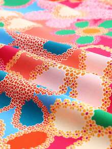 DOKOTOO Floral Print Ruffle Trim Blouse - Multicolor - View 7