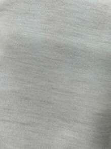 SHEIN Unity 大碼前抽繩不對稱下擺抹胸上衣 - 白色 - 查看 6