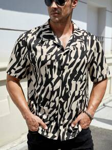 EASEVO Nam Plus In Toàn bộ Áo sơ mi - Nhiều màu - Xem 3