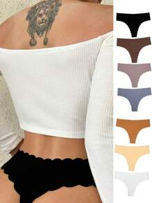 7 gói Cắt vỏ sò Quần nữ - Nhiều màu - Xem 2