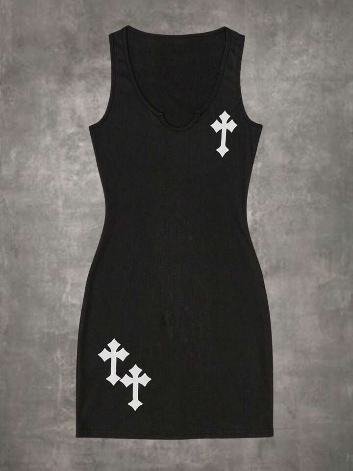 grunge t shirt dress Dragonblood Heart Black T-shirt Dress