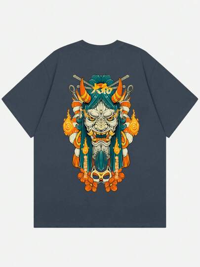 Project Youkaiverse Guys Cartoon Graphic Tee