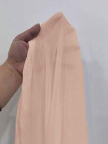 Solid Pocket Front Cover Up - Apricot - View 8