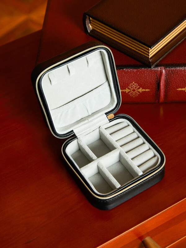 HARRY POTTER X SHEIN 1pc Multigrid Jewelry Box, Minimalist Portable